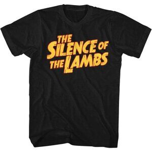 Retro Silence Of The Lambs Logo Vintage Horror Movie Fan T-Shirt 181